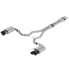 Load image into Gallery viewer, Borla 2018 Ford Mustang GT 5.0L AT/MT 3in ATAK Catback Exhaust Black Chrome Tips w/ Valves Catback Borla
