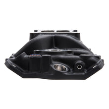 Load image into Gallery viewer, Edelbrock Intake Manifold Perf Eps SBC w/ Oil Fill Tube and Breather Black Intake Manifolds Edelbrock
