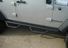 Load image into Gallery viewer, N-Fab Nerf Step 07-17 Jeep Wrangler JK 4 Door All - Tex. Black - W2W - 3in Side Steps N-Fab
