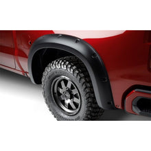 Load image into Gallery viewer, Bushwacker 19-21 Chevrolet Silverado 1500 Forge Style Flares 4pc - Black Fender Flares Bushwacker
