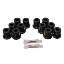 Load image into Gallery viewer, Energy Suspension 81-89 Toyota FJ40/FJ60 Landcruiser 2/4WD Blk Front Leaf Spring Bushing Set Bushing Kits Energy Suspension
