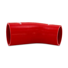 Load image into Gallery viewer, Mishimoto Silicone Reducer Coupler 45 Degree 2.5in to 2.75in - Red Silicone Couplers &amp; Hoses Mishimoto
