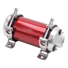 Load image into Gallery viewer, Edelbrock Fuel Pump Electric Quiet-Flo EFI 80 GPH -10 In -10 Out Red/Clear Fuel Pumps Edelbrock
