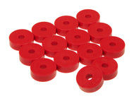 Prothane 55-73 Jeep CJ5 Body Mount 14 Bushing Kit - Red | 1-101