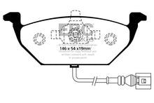 Load image into Gallery viewer, EBC 00-05 Volkswagen Beetle 2.0 Yellowstuff Front Brake Pads Brake Pads - Performance EBC   

