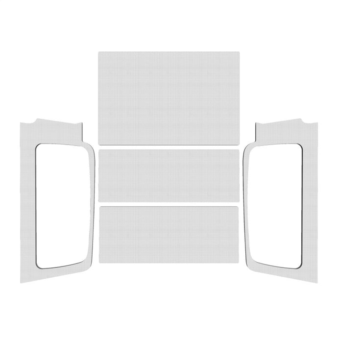 DEI 04-06 Jeep Wrangler LJ Unliminted Headliner Complete Kit - White Hard Top Accessories DEI