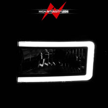 Load image into Gallery viewer, ANZO 94-02 Dodge RAM Crystal Headlight - w/ Light Bar Black Housing Headlights ANZO
