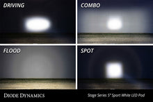 Load image into Gallery viewer, Diode Dynamics SS5 LED Pod Sport - White Combo (Pair) Light Accessories and Wiring Diode Dynamics   
