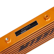 Load image into Gallery viewer, Mishimoto Universal Gold Z Line Intercooler Overall Size: 28x8x3 Core Size: 21x6x2.5 Inlet / Outlet Intercoolers Mishimoto
