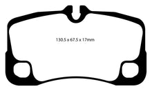Load image into Gallery viewer, EBC 09-12 Porsche 911 (997) (Cast Iron Rotor only) 3.6 Carrera 2 Yellowstuff Rear Brake Pads Brake Pads - Performance EBC   
