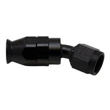 Load image into Gallery viewer, DeatschWerks 6 AN Female Flare Swivel 30-Degree Hose End PTFE - Anodized Matte Black Fittings DeatschWerks
