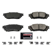 Load image into Gallery viewer, Power Stop 15-17 Lexus NX200t Rear Z23 Evolution Sport Brake Pads w/Hardware Brake Pads - Performance PowerStop   

