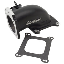 Load image into Gallery viewer, Edelbrock Low Profile Intake Elbow 90mm Throttle Body to Square-Bore Flange Black Finish Throttle Bodies Edelbrock
