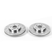 Load image into Gallery viewer, Power Stop 13-17 Honda Accord Front Evolution Drilled &amp; Slotted Rotors - Pair Brake Rotors - Slot &amp; Drilled PowerStop   
