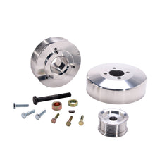 Load image into Gallery viewer, BBK 97-04 Ford F150 Expedition 4.6 5.4 Underdrive Pulley Kit - Lightweight CNC Billet Aluminum (3pc) Pulleys - Crank, Underdrive BBK
