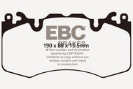 EBC 2020+ Land Rover Defender 90 Bluestuff Front Brake Pads Brake Pads - Racing EBC   