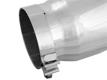 Load image into Gallery viewer, aFe Universal Bolt On Exhaust Tip Polished 5in Inlet x 6in Outlet x 12in Long Catback aFe
