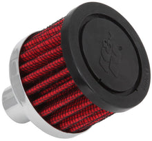Load image into Gallery viewer, K&amp;N Steel Base Crankcase Vent Filter .75in Vent OD x 2in OD x 1.5in Height Air Filters - Universal Fit K&amp;N Engineering   
