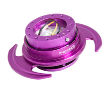 Load image into Gallery viewer, NRG Quick Release Kit Gen 3.0 - Purple Body / Purple Ring w/Handles Quick Release Adapters NRG
