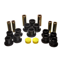 Load image into Gallery viewer, Energy Suspension Rear Leaf Spring Bushing Set - Black Bushing Kits Energy Suspension
