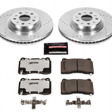 Load image into Gallery viewer, Power Stop 16-17 Cadillac CT6 Front Z26 Street Warrior Brake Kit Brake Kits - Performance D&amp;S PowerStop   
