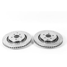 Load image into Gallery viewer, Power Stop 15-17 Chevrolet SS Rear Evolution Drilled &amp; Slotted Rotors - Pair Brake Rotors - Slot &amp; Drilled PowerStop

