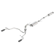 Load image into Gallery viewer, Borla 15-17 Ford F-150 2.7L/ 3.5L EcoBoost/ 5.0L V8 Rear Exit S-Type Catback Exhaust Black Chrome Catback Borla
