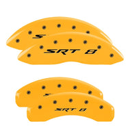 MGP 4 Caliper Covers Engraved Front & Rear MGP Yellow Finish Black Char 2007 Suzuki Grand Vitara Caliper Covers MGP