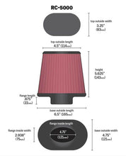 Load image into Gallery viewer, K&amp;N Universal Chrome Filter GM TPI Custom - Oval Flange Air Filters - Universal Fit K&amp;N Engineering   
