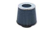 Load image into Gallery viewer, Vibrant Open Funnel Perf Air Filter (5in Cone O.D. x 5in Tall x 2.75in inlet I.D.) Chrome Filter Cap Air Filters - Universal Fit Vibrant
