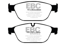 Load image into Gallery viewer, EBC 11-12 Audi A8 Quattro 3.0 Supercharged Yellowstuff Front Brake Pads Brake Pads - Performance EBC   

