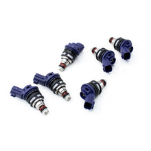 Load image into Gallery viewer, DeatschWerks 96-99 Nissan I30 VQ30 / RB25DET / Maxima VQ30de / 300zx 370cc Side Feed Injectors Fuel Injector Sets - 6Cyl DeatschWerks   

