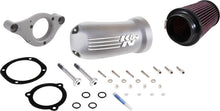 Load image into Gallery viewer, K&amp;N 17-18 Harley Davidson Touring Models Performance Air Intake System Silver Misc Powersports K&amp;N Engineering   

