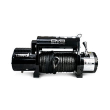 Load image into Gallery viewer, DV8 Offroad 12000 LB Winch w/ Synthetic Line &amp; Wireless Remote - Black Winch Kit DV8 Offroad
