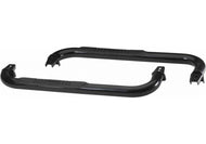 Rampage 1987-1995 Jeep Wrangler(YJ) 3 Inch Round Nerf Bar - Black Nerf Bars Rampage