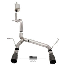 Load image into Gallery viewer, Corsa 2018-2024 Jeep Wrangler JLU 3.6L 2.75in Sport Cat-Back Exhaust w/ Black Tips Catback CORSA Performance
