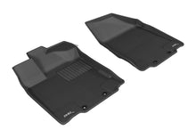 Load image into Gallery viewer, 3D MAXpider 2013-2020 Nissan/Infiniti Pathfinder/QX60/JX Kagu 1st Row Floormat - Black Floor Mats - Rubber 3D MAXpider   
