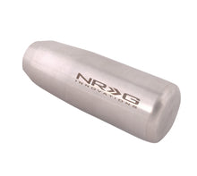 Load image into Gallery viewer, NRG Universal Short Shifter Knob - 3.5in. Length / Heavy Weight .85Lbs. - Silver Shift Knobs NRG
