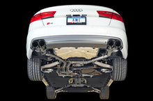 Load image into Gallery viewer, AWE Tuning Audi C7 / C7.5 S6 4.0T Touring Edition Exhaust - Diamond Black Tips Catback AWE Tuning   
