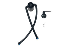 Load image into Gallery viewer, J&amp;L 19-24 Chevrolet Silverado/GMC Sierra 1500 5.3L V8 Driver Side Oil Separator 3.0 - Black Anod Oil Separators J&amp;L
