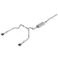 Borla 19 Chevrolet Silverado/GMC Sierra 1500 6.2L SS Touring Catback Exhaust - Black Chrome Tips Catback Borla