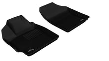 Load image into Gallery viewer, 3D MAXpider 2007-2011 Toyota/Scion Yaris/XD Kagu 1st Row Floormat - Black Floor Mats - Rubber 3D MAXpider   
