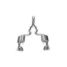 Load image into Gallery viewer, Corsa 2018-2023 Ford Mustang 5.0L 3in Sport Cat-Back Dual Rear Exit 4in Polished Pro-Series Tips Catback CORSA Performance
