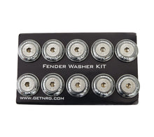 Load image into Gallery viewer, NRG Fender Washer Kit w/Rivets For Plastic (Gunmetal) - Set of 10 Hardware Kits - Other NRG
