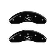 MGP 2 Caliper Covers Engraved Front Circle K/Kia Black Finish Silver Char 2018 Kia Rio Caliper Covers MGP