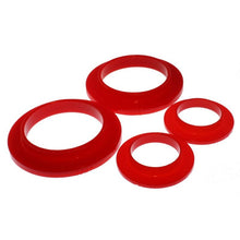 Load image into Gallery viewer, Energy Suspension 79-04 Ford Mustang SVO Red Rear Spring Upper &amp; Lower Isolator Set Bushing Kits Energy Suspension
