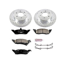 Load image into Gallery viewer, Power Stop 97-98 Dodge Dakota Front Z23 Evolution Sport Brake Kit Brake Kits - Performance D&amp;S PowerStop   
