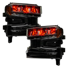 Load image into Gallery viewer, Oracle 19-21 Silverado/Sierra 1500 RGB Demon Eye Headlight Kit - w/o Controller SEE WARRANTY Headlights ORACLE Lighting
