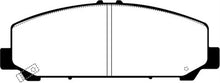 Load image into Gallery viewer, EBC 06-07 Infiniti QX56 5.6 (Akebono) Greenstuff Front Brake Pads Brake Pads - Performance EBC   
