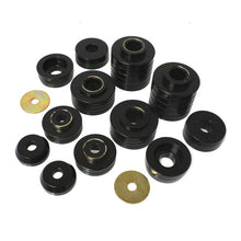 Load image into Gallery viewer, Energy Suspension 80-98 Ford F250/F350 / 80-92 Ford F100/F150 / 85-98 Ford F450 Black Body Mount Set Bushing Kits Energy Suspension
